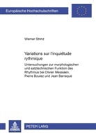 Werner Strinz - Variations sur "l'inquiétude rythmique"