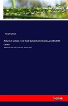 Anonym, Anonymus - Return of judicial rents fixed by Sub-Commissions, and Civil Bill Courts