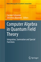 Blümlein, Blümlein, Johannes Blümlein, Carste Schneider, Carsten Schneider - Computer Algebra in Quantum Field Theory