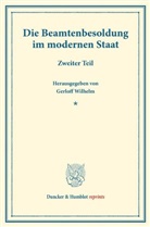 Wilhel Gerloff, Wilhelm Gerloff - Die Beamtenbesoldung im modernen Staat.