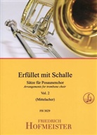 Anton Bruckner, Joachim Mittelacher, Claudio Monteverdi, Johann Pezelius, Tielman Susato, Joachim Mittelacher - Erfüllet mit Schalle, für Posaunenchor. Vol.2