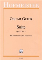 Oscar Geier, Fritz Spindler - Suite, für Viola
