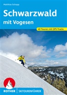 Matthias Schopp - Rother Skitourenführer Schwarzwald mit Vogesen