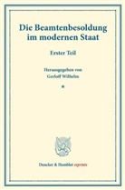 Wilhel Gerloff, Wilhelm Gerloff - Die Beamtenbesoldung im modernen Staat. Tl.1