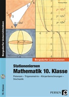 Thomas Röser - Stationenlernen Mathematik 10. Klasse, m. 1 CD-ROM