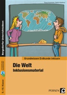 Elen Schönhals, Elena Schönhals, Cathrin Spellner - Die Welt - Inklusionsmaterial Erdkunde, m. 1 CD-ROM