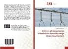 Messaoud Hamouda - Critères et mécanismes d'évolution d'une décharge de contournement