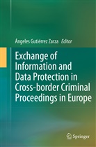 Ángele Gutiérrez Zarza, Ángeles Gutiérrez Zarza - Exchange of Information and Data Protection in Cross-border Criminal Proceedings in Europe
