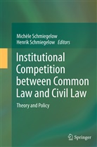 Schmiegelow, Schmiegelow, Henrik Schmiegelow, Michèl Schmiegelow, Michèle Schmiegelow - Institutional Competition between Common Law and Civil Law