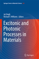 Ja Singh, Jai Singh, T Williams, T Williams, Richard T. Williams - Excitonic and Photonic Processes in Materials
