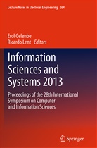 Ero Gelenbe, Erol Gelenbe, Lent, Lent, Ricardo Lent - Information Sciences and Systems 2013