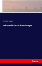 Christian Meyer - Hohenzollerische Forschungen