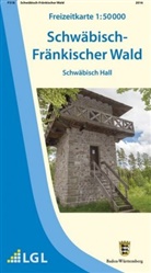 Lg, LGL - Topographische Freizeitkarte Baden-Württemberg Schwäbisch-Fränkischer Wald