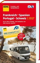ADAC Verlag GmbH &amp; Co KG - ADAC Camping- und Stellplatzführer Frankreich, Spanien, Portugal, Schweiz 2017