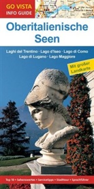 Robin Sommer - Go Vista Info Guide Reiseführer Oberitalienische Seen, m. 1 Karte
