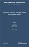 Kevin M. Fox, Neil Hyatt, Kazuya Idemitsu, Christophe Poinssot, Karl R. Whittle - Scientific Basis for Nuclear Waste Management XXXVI