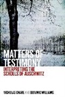 Nicholas Chare, Nicholas Williams Chare, Nicholas Clare, Dominic Williams - Matters of Testimony