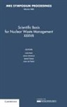 Lara Duro, Ignasi Casas, Lara Duro, Javier Gimenez, Joan de Pablo - Scientific Basis for Nuclear Waste Management XXXVII