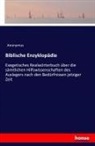 Anonym, Anonymus - Biblische Enzyklopädie