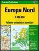 Europa nord. Atlante stradale e turistico 1:800.000
