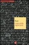 Immanuel Kant - Critica della ragion pura