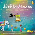 Lichterkinder - Laternen - und Herbstlieder, 1 Audio-CD (Audiolibro)
