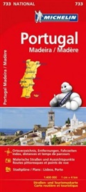 Michelin - Michelin Karte Portugal Madeira. Portugal, Madère