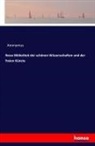Anonym, Anonymus - Neue Bibliothek der schönen Wissenschaften und der freien Künste