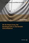 Patrizia Attinger - Die Rechtsprechung des Bundesgerichts zu kantonalen Volksinitiativen
