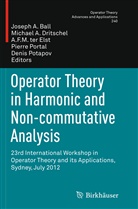 Michae A Dritschel, Michael A Dritschel, Joseph A. Ball, Michael A. Dritschel, A F M ter Elst et al, Pierre Portal... - Operator Theory in Harmonic and Non-commutative Analysis