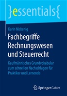 Karin Nickenig - Fachbegriffe Rechnungswesen und Steuerrecht