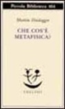 Martin Heidegger, F. Volpi - Che cos'è la metafisica?