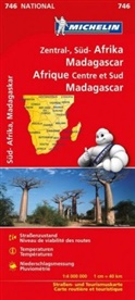Michelin - Michelin Karte Zentral-, Süd-Afrika, Madagaskar. Afrique Centre et Sud, Madagascar