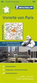 Michelin - Michelin Karte Vororte von Paris