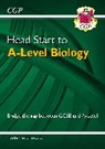 CGP Books, Cgp Books, CGP Books, Cgp Books - Head Start to A-Level Biology (with Online Edition)