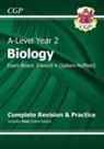 CGP Books, CGP Books - A-Level Biology: Edexcel A Year 2 Complete Revision & Practice with Online Edition