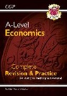 CGP Books, CGP Books, CGP Books, CGP Books - A-Level Economics: Year 1 & 2 Complete Revision & Practice (with Online Edition)