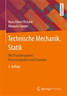 Hans Alber Richard, Hans Albert Richard, Manuela Sander - Technische Mechanik. Statik