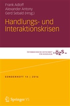 Frank Adloff, Alexande Antony, Alexander Antony, Gerd Sebald - Handlungs- und Interaktionskrisen