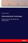 Christia Meyer, Christian Meyer - Hohenzollerische Forschungen