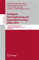 Yan Gao, Yang Gao, Frank Klawonn, Bin Li, Yun Li, Bin Li et al... - Intelligent Data Engineering and Automated Learning - IDEAL 2016