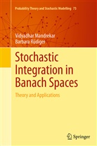 Vidyadha Mandrekar, Vidyadhar Mandrekar, Barbara Rüdiger - Stochastic Integration in Banach Spaces