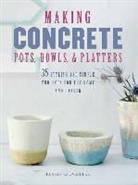 Hester Van Overbeek, Hester van Overbeek - Making Concrete Pots Bowls and Platters