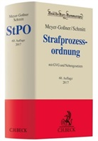 Lut Meyer-Gossner, Lutz Meyer-Goßner, Bertram Schmitt - Strafprozessordnung (StPO), Kommentar