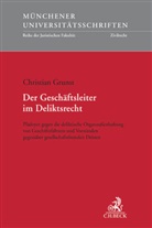 Christian Grunst, Christian (Dr.) Grunst - Der Geschäftsleiter im Deliktsrecht