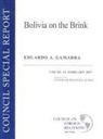 Eduardo A. Gamarra - Bolivia on the Brink