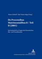 Elmar Güthoff, Karl-Heinz Selge - De processibus matrimonialibus