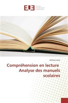 Antony Louis - Compréhension en lecture Analyse des manuels scolaires
