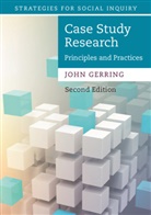 John Gerring, John (University of Texas Gerring, Gerring John - Case Study Research