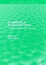 Richard Brief, Richard P. Brief, Richard Brief, Richard P Brief, Richard P. Brief, Brief Richard - Routledge Revivals: A Landmark in Accounting Theory (1996)